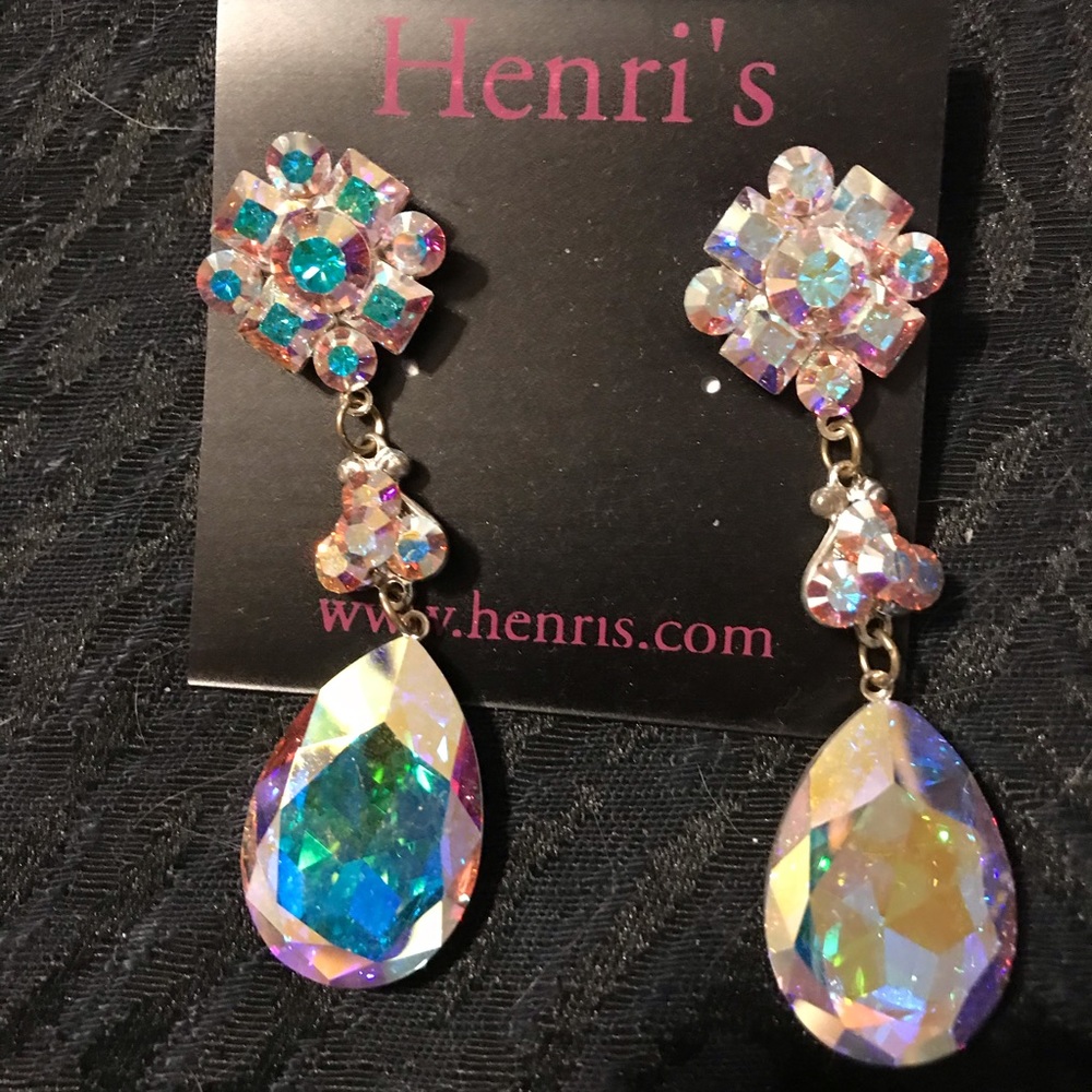 Henri’s designer earrings